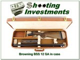 Browning BSS 12 Gauge 28in barrels nice wood in case! - 1 of 4