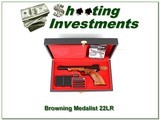 Browning Medalist 22 Auto 68 Belgium MINT unfired in case! - 1 of 4