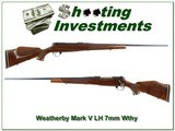 Weatherby Mark V Deluxe LH 7mm Wthy Mag Excellent wood! - 1 of 4