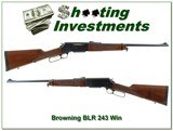 Browning BLR 243 Win Exc Cond - 1 of 4