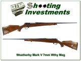 Weatherby Mark V Deluxe 7mm Wthy Mag 26in Exc Cond! - 1 of 4