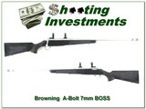 Browning A-Bolt II Stainless 7mm w BOSS! - 1 of 4