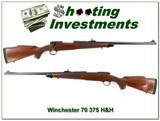 Winchester Model 70 New Haven made 375 H&H Exc Cond - 1 of 4