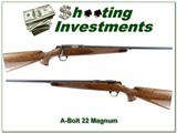 Browning A-Bolt HARD TO FIND 22 Magnum Exc Wood! - 1 of 4