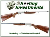 Browning 22 Auto Grade II RARE Thumbwheel 59 Belgium - 1 of 4
