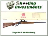 Ruger No.1 B earlier Red Pad 300 Weatherby in box! - 1 of 4