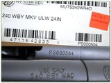 Weatherby Mark V Ultralight 240 factory new! - 4 of 4