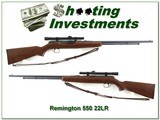 Remington 550-1 22 Rimfirm Exc Cond scope - 1 of 4