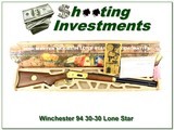 Winchester Lone Star 30-30 20in Carbine NIB - 1 of 4
