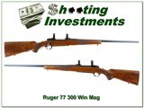 Ruger 77 300 Win Mag early Red Pad XX Wood! - 1 of 4