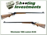 Winchester 1885 made in 1887 custom 40-65 target gun! - 1 of 4