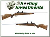 Weatherby Mark V LH 26in Deluxe German 300 Wthy - 1 of 4
