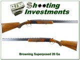 Browning Superposed 20 Ga 65 Belgium Exc Wood and Cond! - 1 of 4