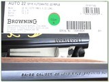 Browning 22 Auto 100 Year 22 LR Octagonal High Grade 100 made! - 4 of 4