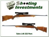 Sako L46 222 Rem pre-Vixen Bofors Steel Exc Cond! - 1 of 4