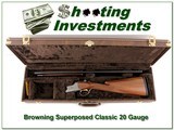 Browning 1986 Superposed Classic 20 Ga in case - 1 of 4