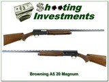 Browning A5 Magnum 20 Gauge 1972 Belgium - 1 of 4