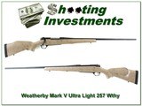 Weatherby Mark V Ultra-Light 257 Wthy Mag - 1 of 4