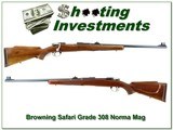 Browning Safari Grade 63 Belgium RARE 308 Norma Magnum - 1 of 4