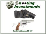 Smith & Wesson Model 66 no dash 4in stainless - 1 of 4