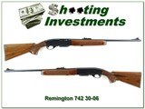 Remington 742 Woodsmaster 1973 made 30-06 nice wood! - 1 of 4