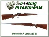 Winchester Model 70 Carbine New Haven made 30-06 - 1 of 4