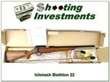 Izhmash Biathalon 22LR straight pull bolt rare NIB! - 1 of 4