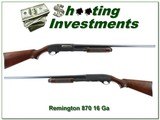 Remington 870 1953 made Wingmaster 16 Gauge - 1 of 4