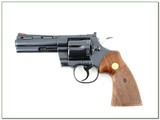 Colt Python 357 made in 1978 like new in box 4in blued! - 2 of 4