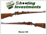 Custom Rifle Ranch Mauser Manlicher in 338 Win Mag - 1 of 4
