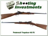 Pedersoli US Springfield Trapdoor 45-70 as new - 1 of 4