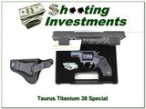 Taurus Titanium ported 38 Special in box with holster - 1 of 4