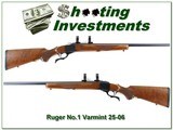 Ruger no.1 V 25-06 Varmint Exc Cond! - 1 of 4