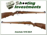 Anschutz Model 1418 Mannlicher Exc Cond 22LR - 1 of 4