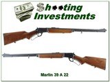Marlin 39 A 1950 made JM Marked Pre-Safety classic! - 1 of 4