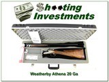 Weatherby D’Italia Deluxe Custom 20 Ga unfired in case RARE! - 1 of 4