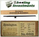 Remington 1100 LT 20 gauge barrel NEW 28in VR Full - 1 of 1