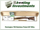 Remington 700 CDL Limited Production Stainless Fluted 257 Wthy NIB - 1 of 4