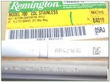 Remington 700 CDL Limited Production Stainless Fluted 257 Wthy NIB - 4 of 4