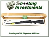 Remington 700 Big Game model in 416 Rem Mag ANIB - 1 of 4