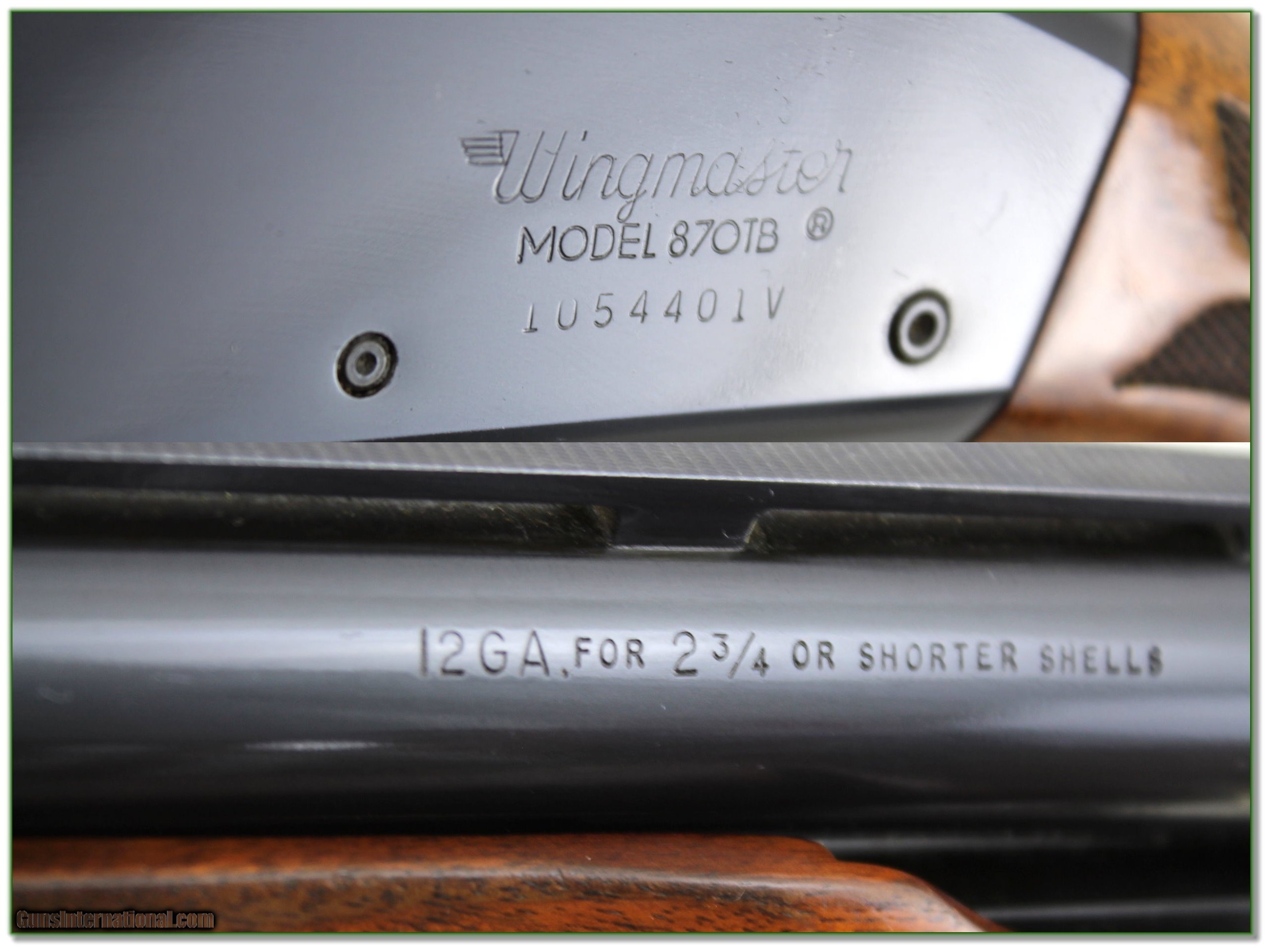 Remington 870 Trap B 150th Anniversary 12 Gauge