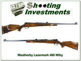 Weatherby Mark V Lazermark rare LH 5 panel 460 Wthy Mag! - 1 of 4