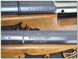 Weatherby Mark V Lazermark rare LH 5 panel 460 Wthy Mag! - 4 of 4