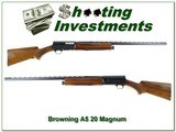 Browning A5 1969 Magnum 20 Gauge Vent Rib Modifed - 1 of 4