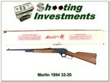 Marlin 1894 Classic 32-20 unfired in box JM Marked! - 1 of 4