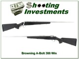 Browning A-Bolt Stainless Stalker in 300 Win Mag Exc Cond! - 1 of 4
