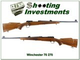 Winchester Model 70 270 Win 1971 top condition! - 1 of 4