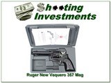 Ruger New Vaquero .357 Mag 5.5 in Blued in case - 1 of 4