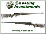 Browning A-Bolt II 22-250 Varmint Laminated BOSS as new - 1 of 4