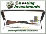 Browning BPS Upland Special 20 Ga 22in Invector Plus ANIB! - 1 of 4